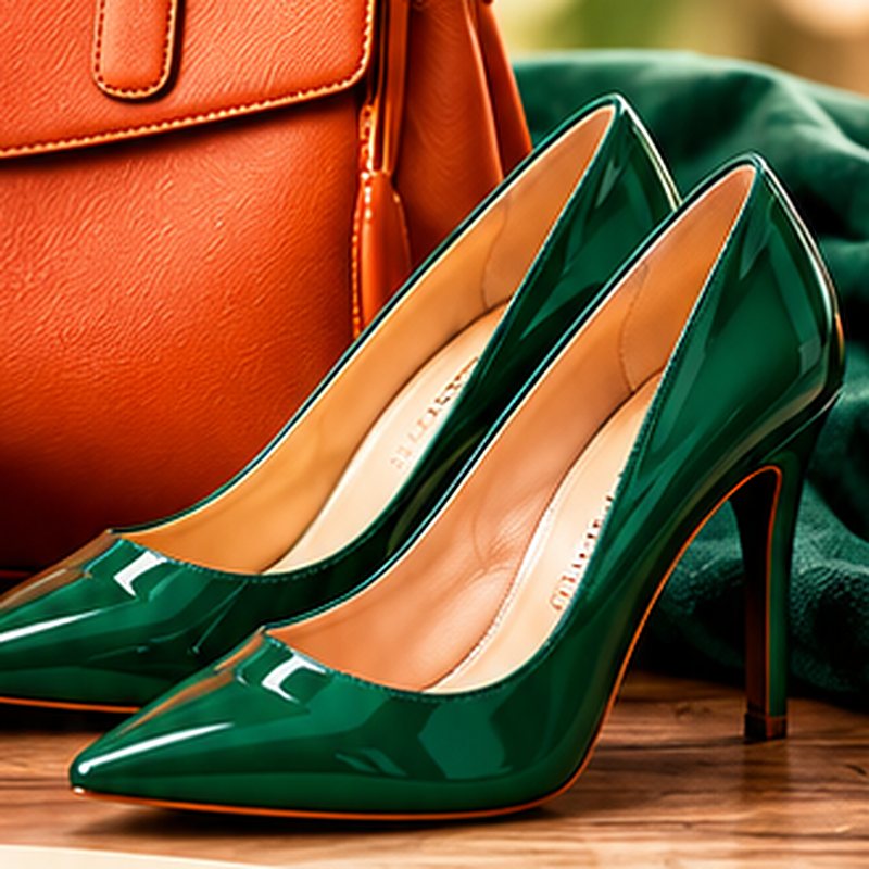 Escarpins — vert émeraude